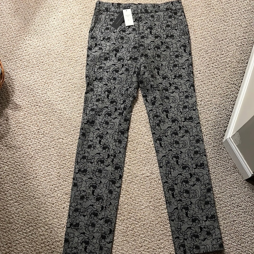Banana Republic Floral Print Trouser Size 2L